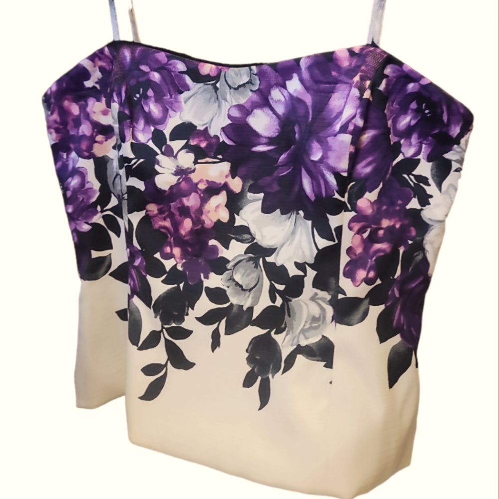 White House Black Market Bustier Top